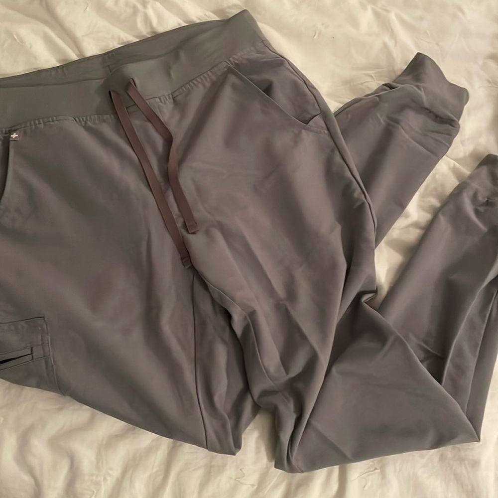 Figs Grey Scrub Pant